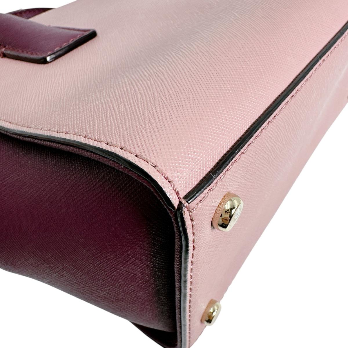 ケイトスペード Kate Spade ハンドバッグ
 2WAYバッグ キャメロンストリート キャンダス ショルダーバッグ レザー パープル 【SS】
 【中古】