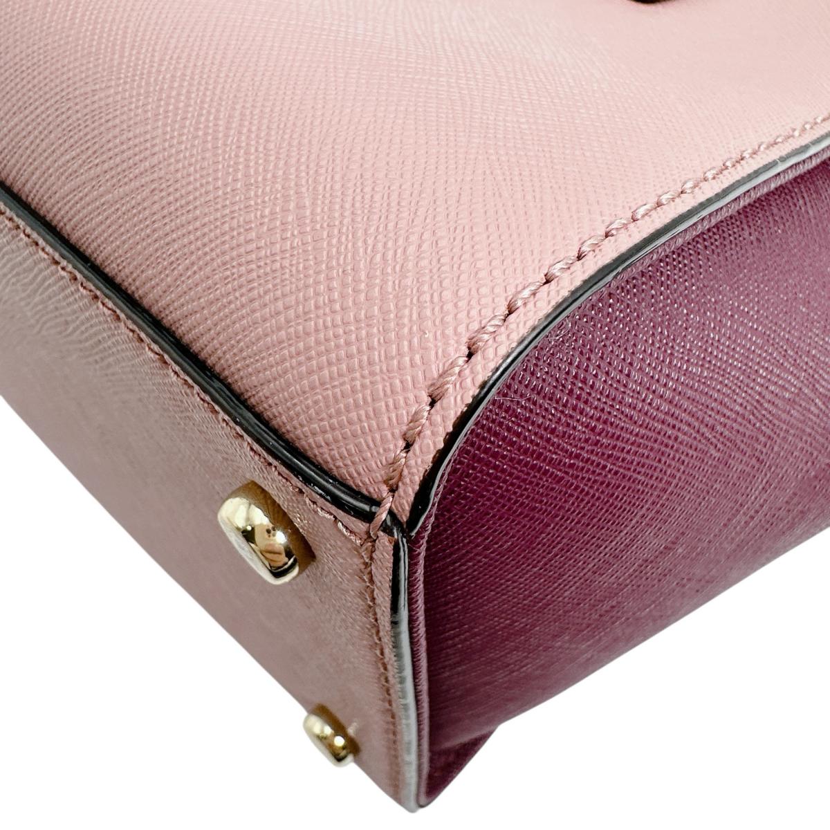 ケイトスペード Kate Spade ハンドバッグ
 2WAYバッグ キャメロンストリート キャンダス ショルダーバッグ レザー パープル 【SS】
 【中古】