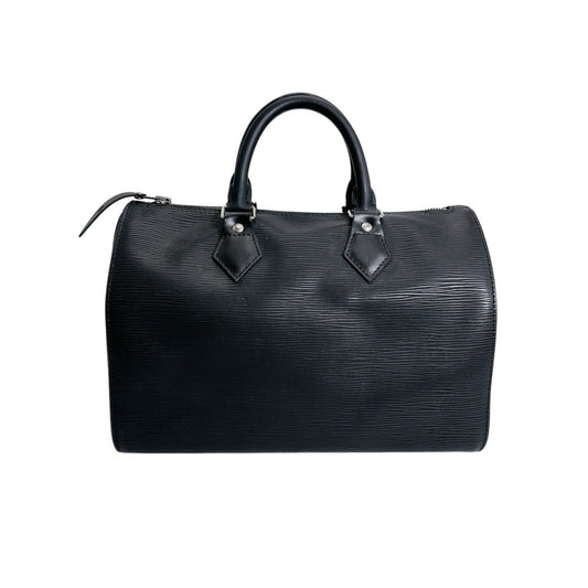 ルイヴィトン LOUIS VUITTON ハンドバッグ
 ミニボストン エピ スピーディ30 エピレザー M59022 ブラック LV
 【SS】
 【中古】