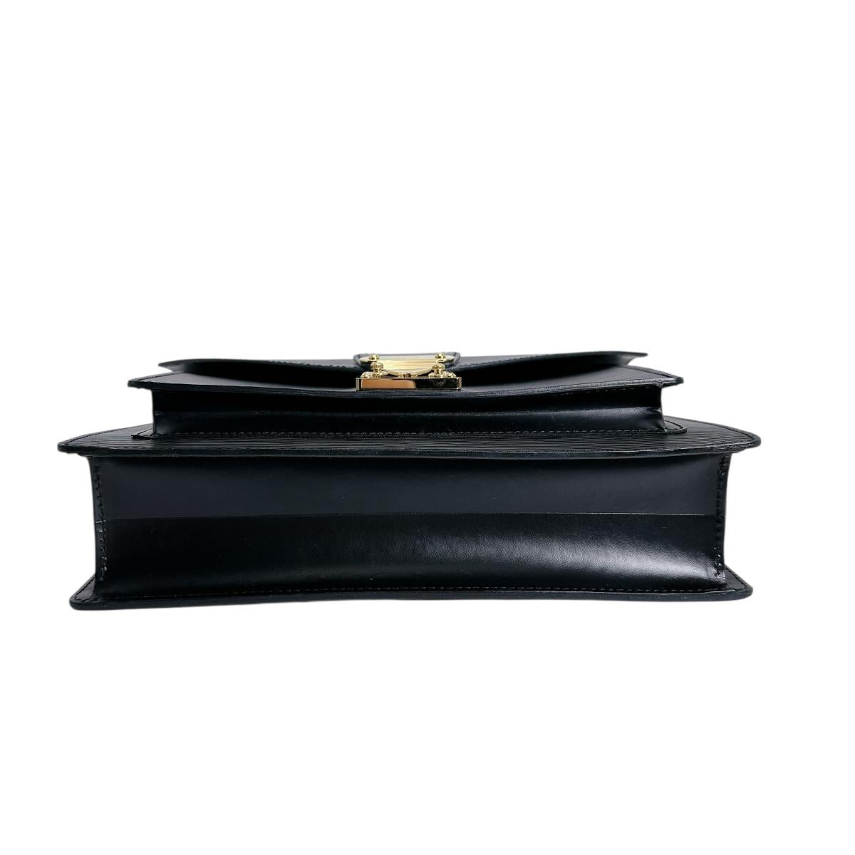 ルイヴィトン LOUIS VUITTON ハンドバッグ
 ハンドバッグ エピ モンソー エピレザー M52122 ノワール LV
 【SS】
 【中古】