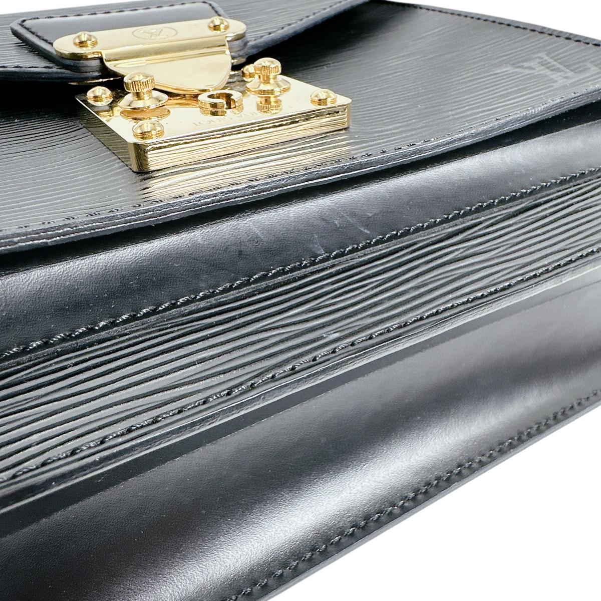 ルイヴィトン LOUIS VUITTON ハンドバッグ
 ハンドバッグ エピ モンソー エピレザー M52122 ノワール LV
 【SS】
 【中古】