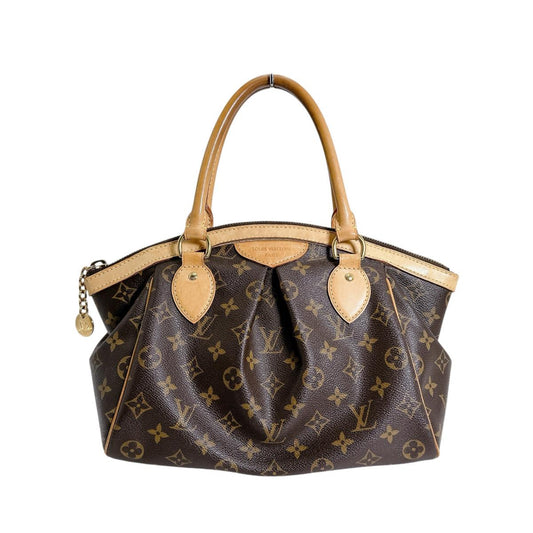 ルイヴィトン LOUIS VUITTON ハンドバッグ
 ハンドバッグ モノグラム ティヴォリPM モノグラムキャンバス M40143 ブラウン LV
 【SS】
 【中古】