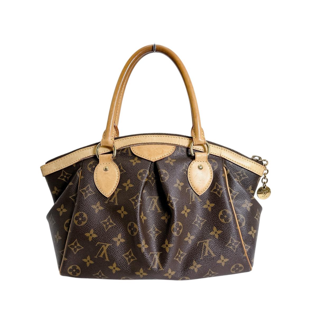 ルイヴィトン LOUIS VUITTON ハンドバッグ
 ハンドバッグ モノグラム ティヴォリPM モノグラムキャンバス M40143 ブラウン LV
 【SS】
 【中古】