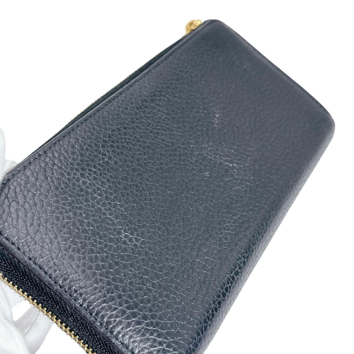 ルイヴィトン LOUIS VUITTON 長財布
 ポルトフォイユ・コメット トリヨン L字ファスナー レザー M63102 ノワール LV
 【SS】
 【中古】