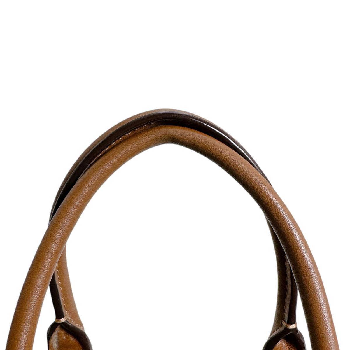 コーチ COACH ハンドバッグ
 トートバッグ キャリーオール スワッガー 21 レザー 37444 ブラウン 【SS】
 【中古】