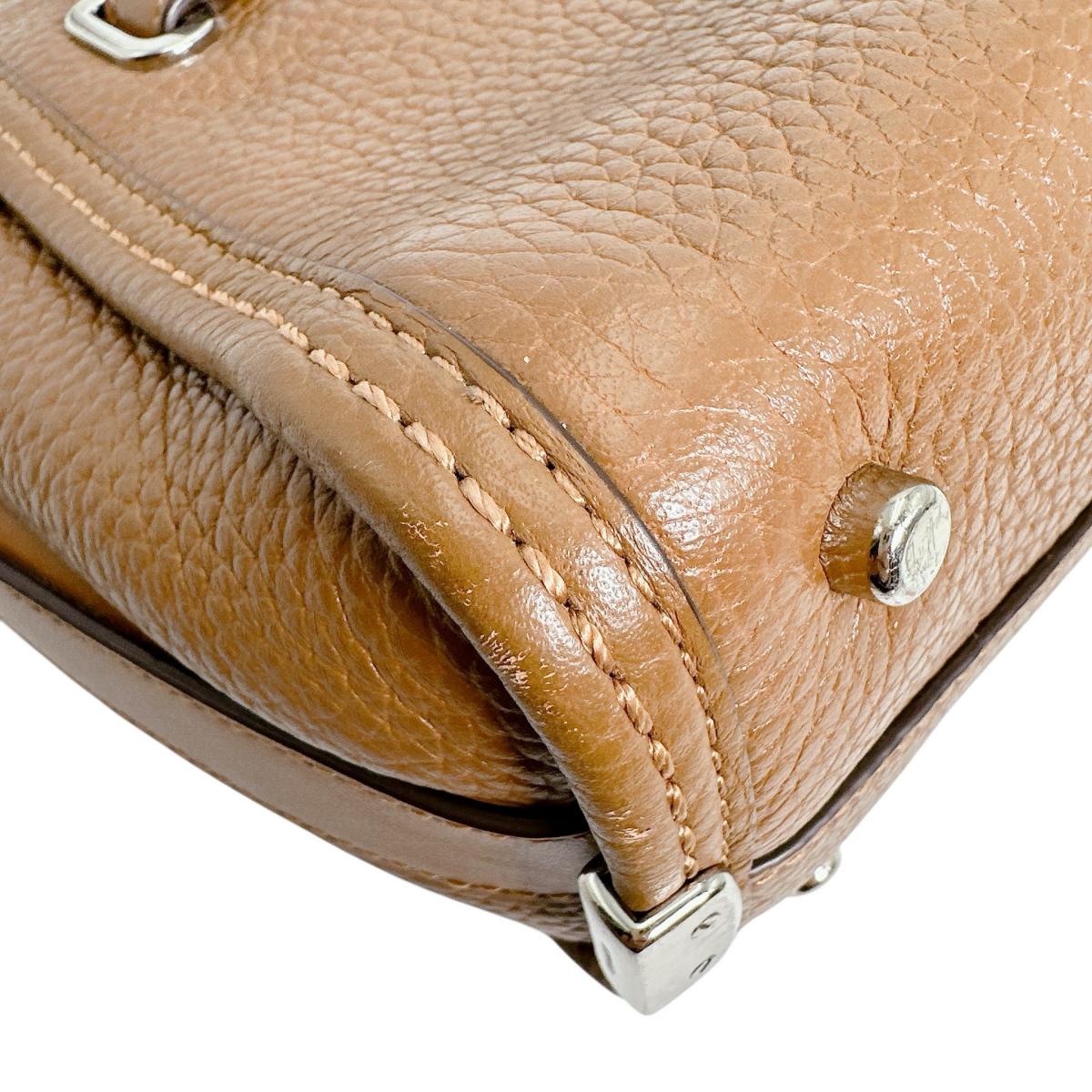 コーチ COACH ハンドバッグ
 トートバッグ キャリーオール スワッガー 21 レザー 37444 ブラウン 【SS】
 【中古】