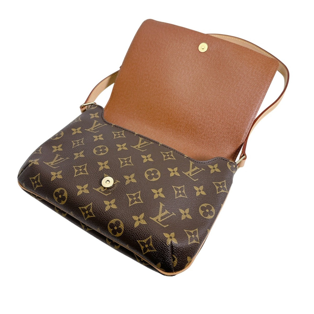 ルイヴィトン LOUIS VUITTON ショルダーバッグ
 ショルダーバッグ モノグラム ミュゼット･タンゴ･ショート モノグラムキャンバス M51257 ブラウン LV
 【SS】
 【中古】