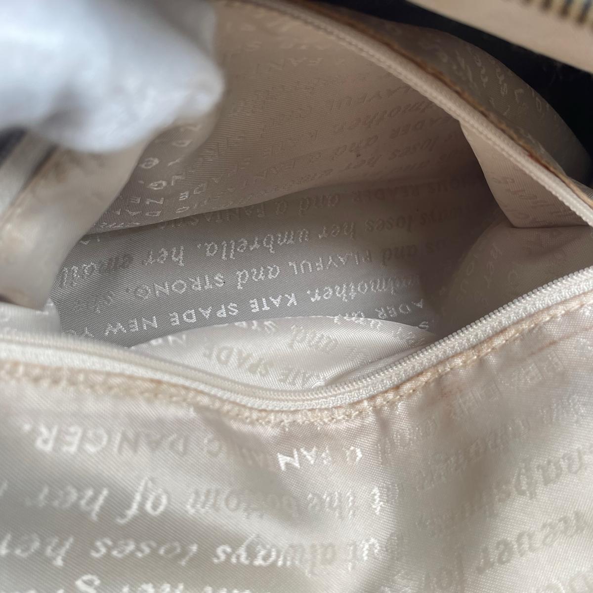 ケイトスペード Kate Spade ハンドバッグ
 トートバッグ ニューヨーク サフィアーノ レザー ブラック 【SS】
 【中古】