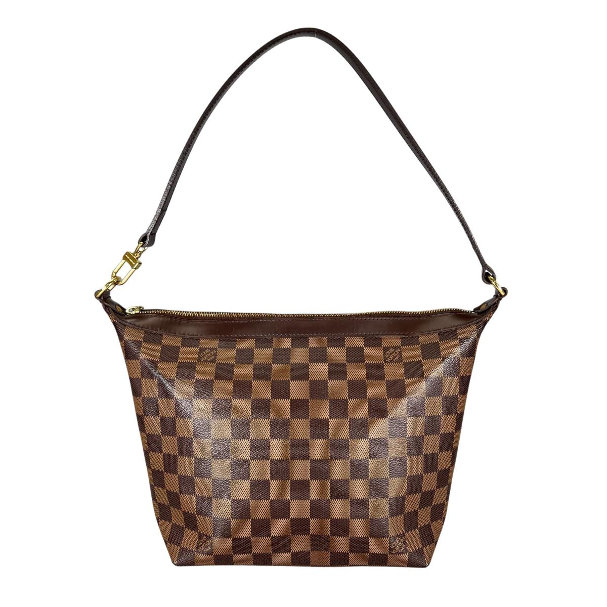 ルイヴィトン LOUIS VUITTON ハンドバッグ
 2WAYバッグ ダミエ イロヴォMM ダミエキャンバス N51995 ブラウン LV
 【SS】
 【中古】