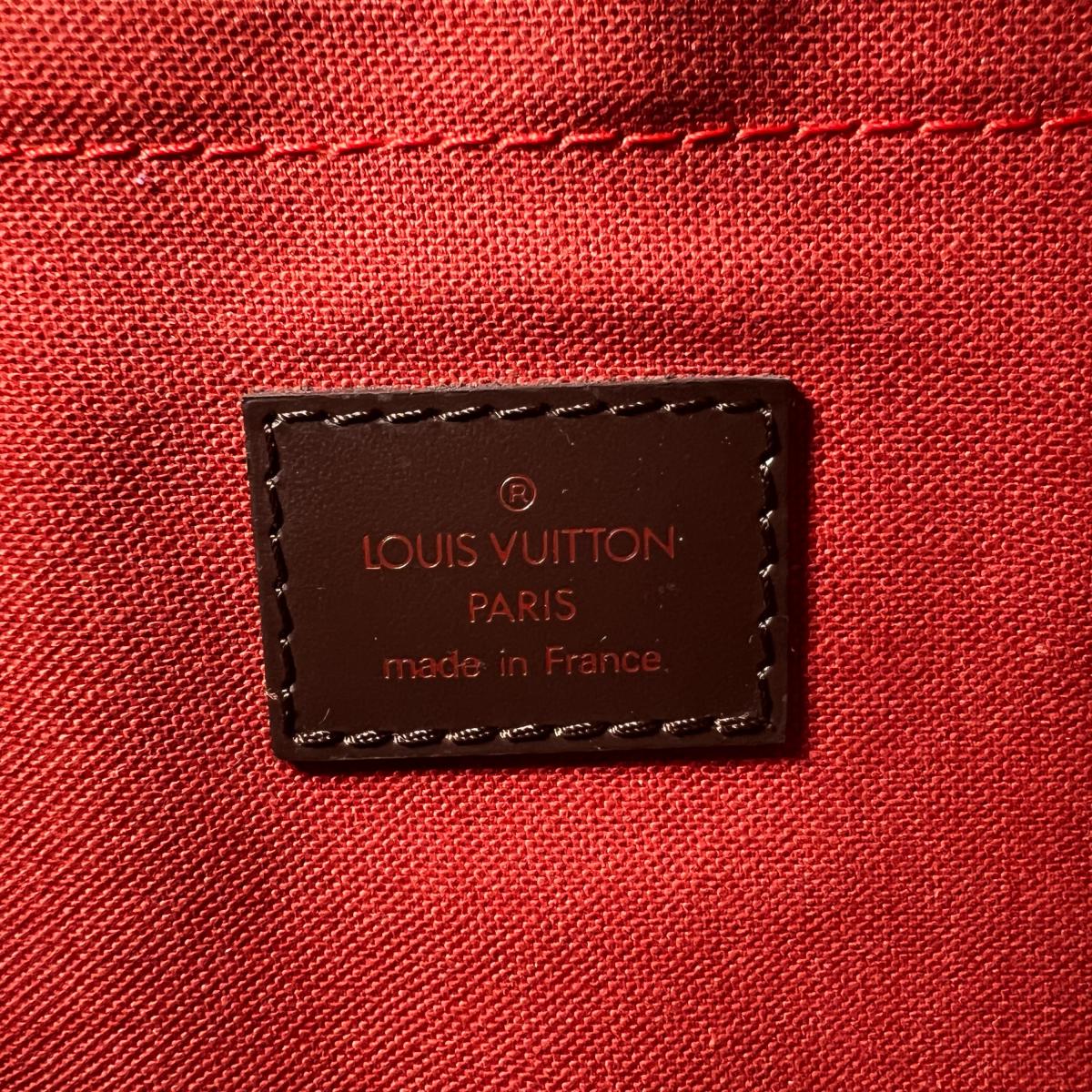 ルイヴィトン LOUIS VUITTON ハンドバッグ
 2WAYバッグ ダミエ イロヴォMM ダミエキャンバス N51995 ブラウン LV
 【SS】
 【中古】