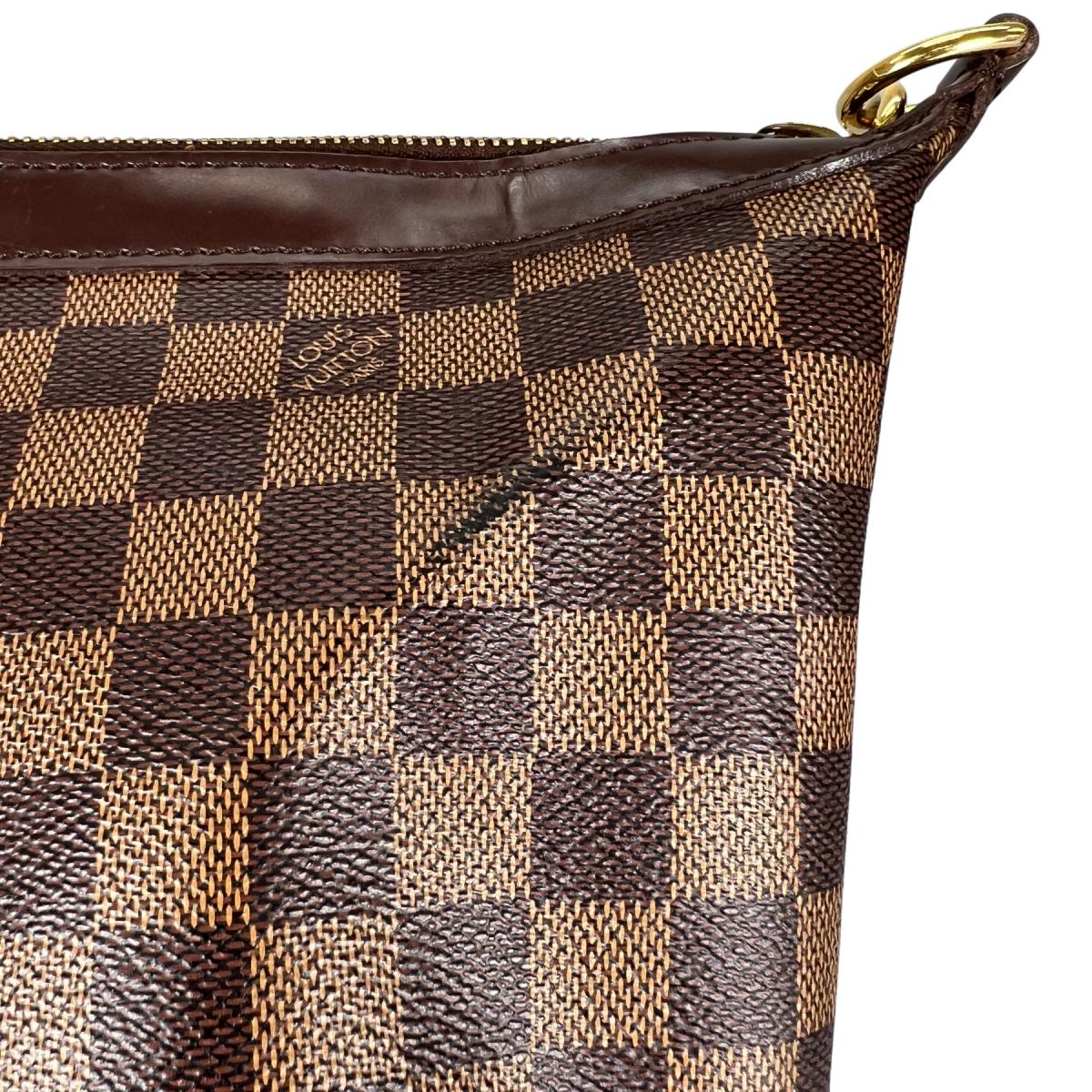 ルイヴィトン LOUIS VUITTON ハンドバッグ
 2WAYバッグ ダミエ イロヴォMM ダミエキャンバス N51995 ブラウン LV
 【SS】
 【中古】