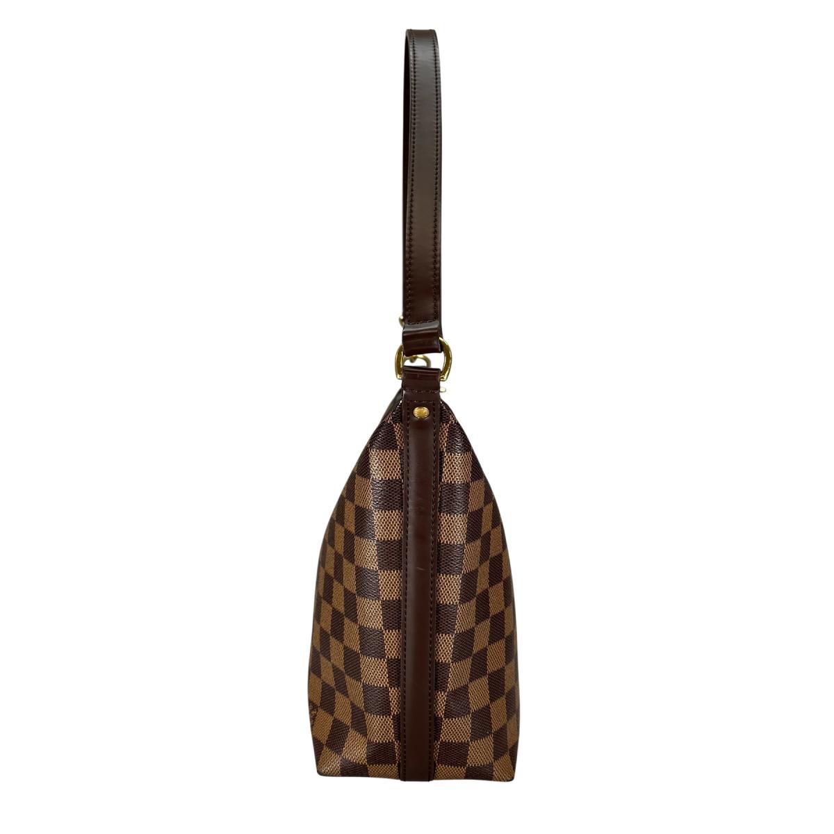 ルイヴィトン LOUIS VUITTON ハンドバッグ
 2WAYバッグ ダミエ イロヴォMM ダミエキャンバス N51995 ブラウン LV
 【SS】
 【中古】
