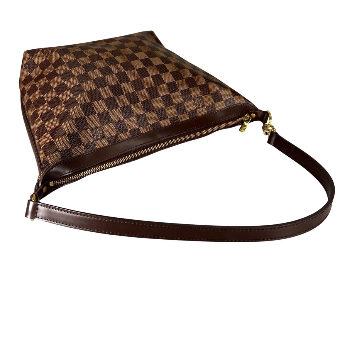 ルイヴィトン LOUIS VUITTON ハンドバッグ
 2WAYバッグ ダミエ イロヴォMM ダミエキャンバス N51995 ブラウン LV
 【SS】
 【中古】