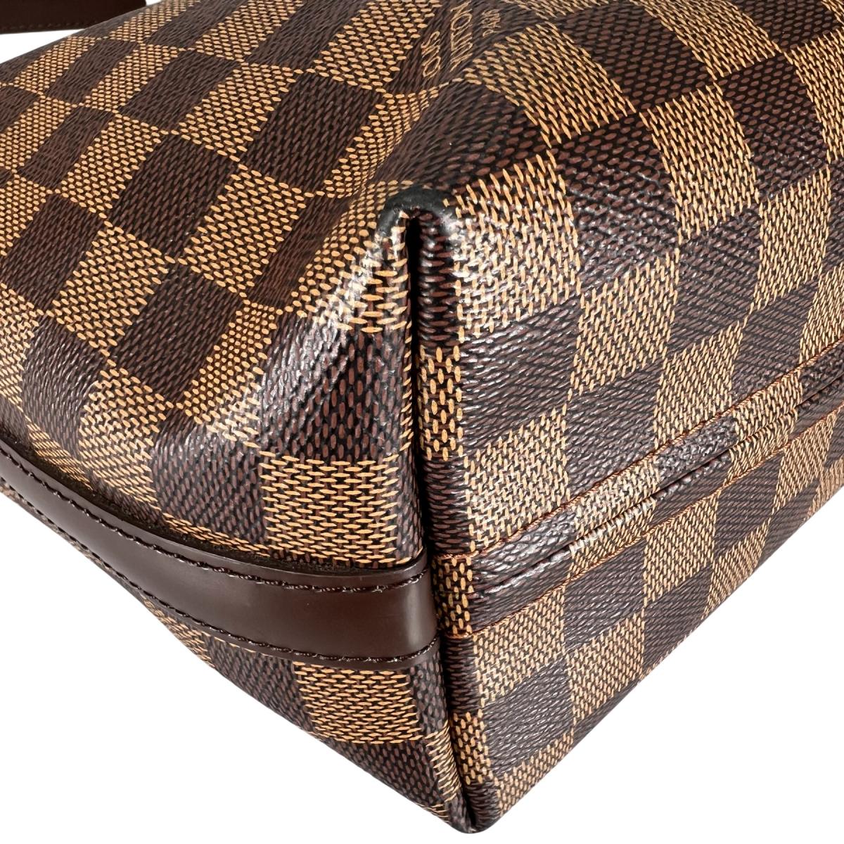 ルイヴィトン LOUIS VUITTON ハンドバッグ
 2WAYバッグ ダミエ イロヴォMM ダミエキャンバス N51995 ブラウン LV
 【SS】
 【中古】