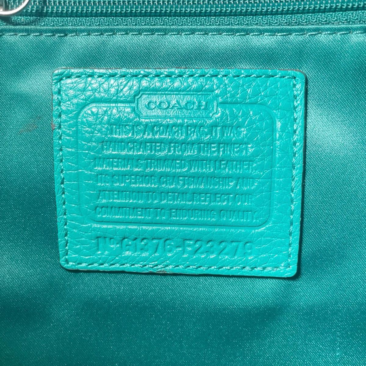 コーチ COACH ハンドバッグ
 2WAYショルダーバッグ ホーボー パーク シグネチャー キャンバス F23279 ベージュ 【SS】
 【中古】