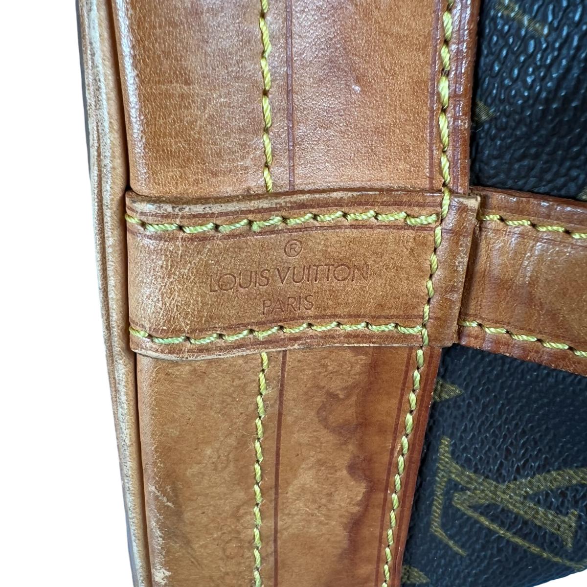 ルイヴィトン LOUIS VUITTON ショルダーバッグ
 巾着型ショルダーバック モノグラム ノエ モノグラムキャンバス M42224 ブラウン LV
 【SS】
 【中古】
