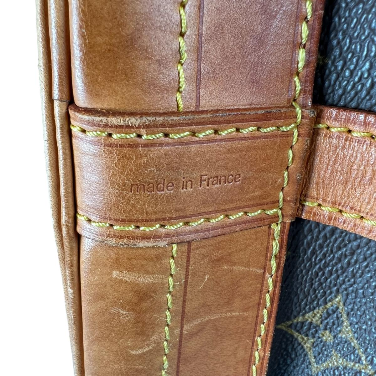 ルイヴィトン LOUIS VUITTON ショルダーバッグ
 巾着型ショルダーバック モノグラム ノエ モノグラムキャンバス M42224 ブラウン LV
 【SS】
 【中古】