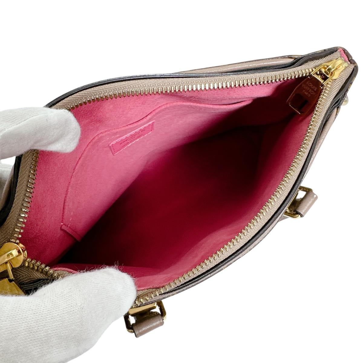 ルイヴィトン LOUIS VUITTON ハンドバッグ
 ハンドバッグ モノグラム パラスBB モノグラムキャンバス M43235 ブラウン LV
 【SS】
 【中古】