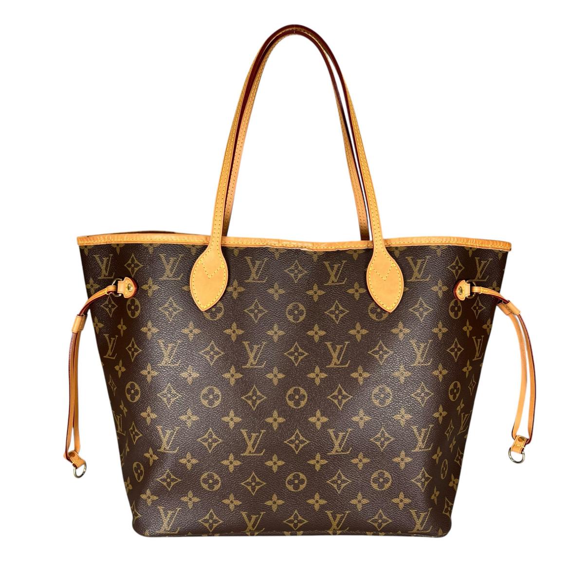 ルイヴィトン LOUIS VUITTON トートバッグ
 トートバッグ モノグラム ネヴァーフルMM モノグラムキャンバス M40156 ブラウン LV
 【SS】
 【中古】