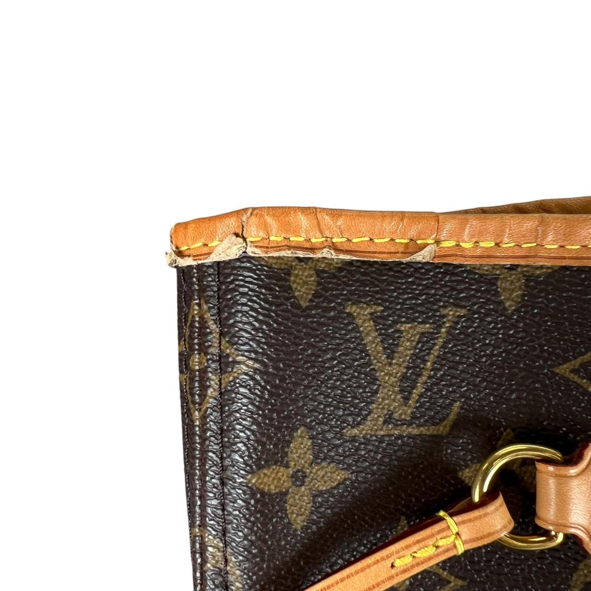 ルイヴィトン LOUIS VUITTON トートバッグ
 トートバッグ モノグラム ネヴァーフルMM モノグラムキャンバス M40156 ブラウン LV
 【SS】
 【中古】