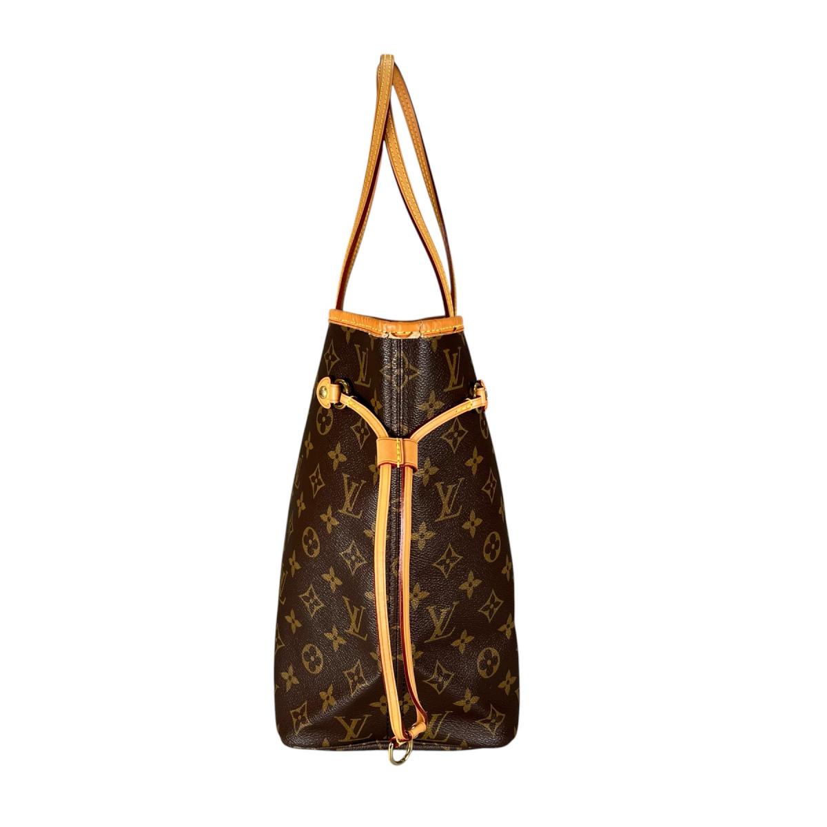 ルイヴィトン LOUIS VUITTON トートバッグ
 トートバッグ モノグラム ネヴァーフルMM モノグラムキャンバス M40156 ブラウン LV
 【SS】
 【中古】