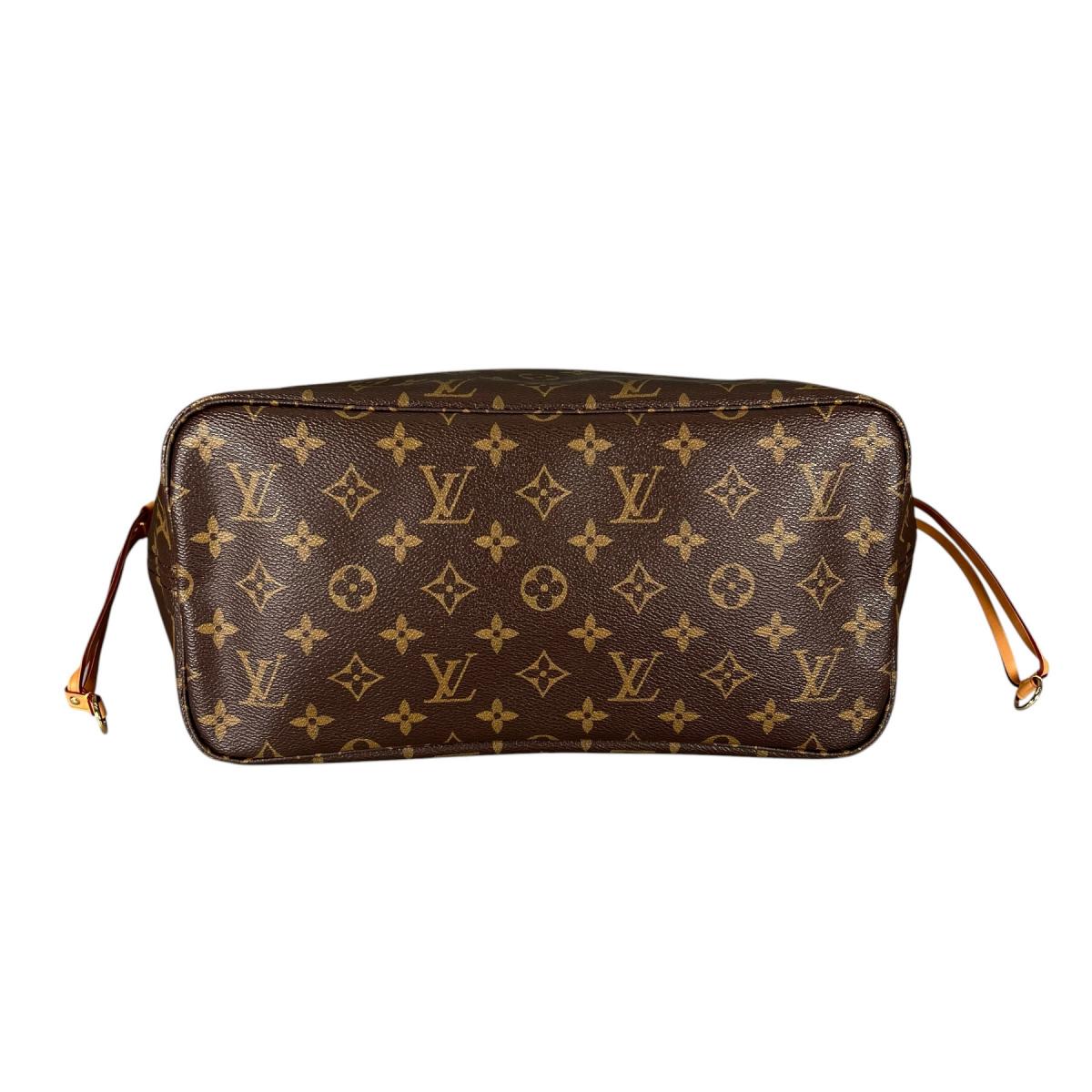 ルイヴィトン LOUIS VUITTON トートバッグ
 トートバッグ モノグラム ネヴァーフルMM モノグラムキャンバス M40156 ブラウン LV
 【SS】
 【中古】