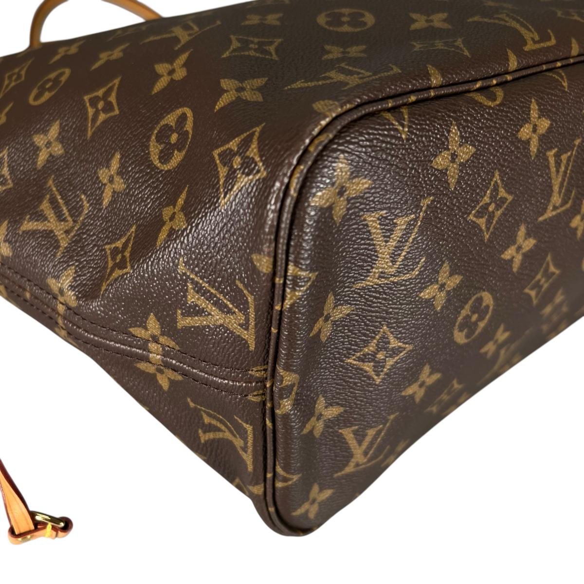 ルイヴィトン LOUIS VUITTON トートバッグ
 トートバッグ モノグラム ネヴァーフルMM モノグラムキャンバス M40156 ブラウン LV
 【SS】
 【中古】