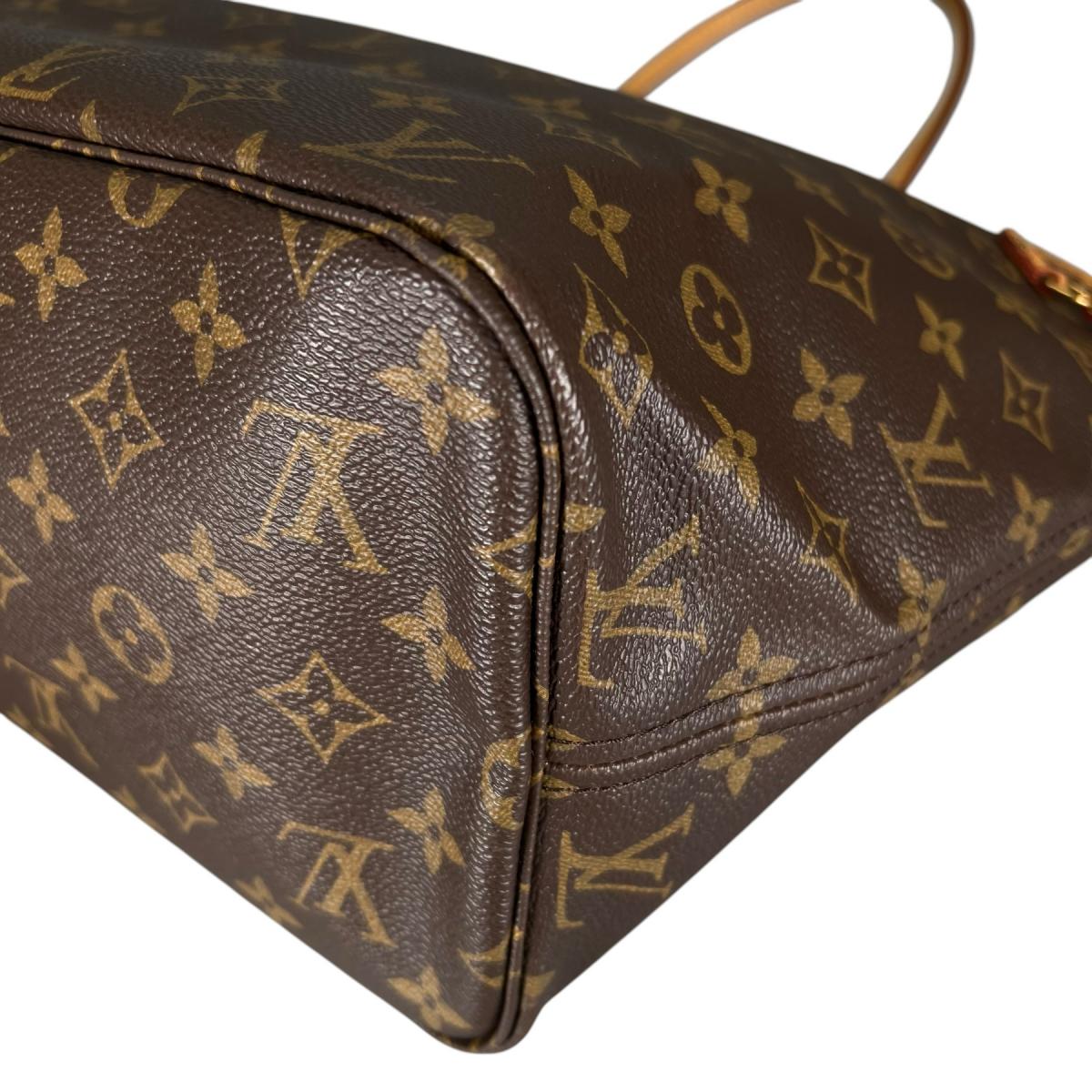 ルイヴィトン LOUIS VUITTON トートバッグ
 トートバッグ モノグラム ネヴァーフルMM モノグラムキャンバス M40156 ブラウン LV
 【SS】
 【中古】