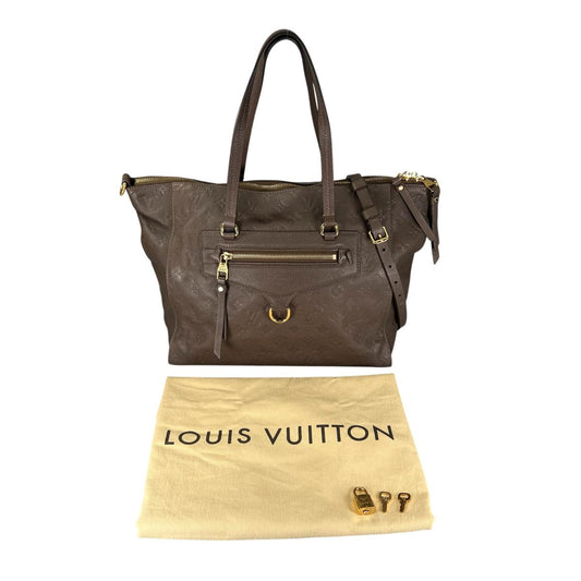ルイヴィトン LOUIS VUITTON トートバッグ
 2wayバッグ アンプラント ルミニューズPM モノグラムアンプラント M93409 ブラウン LV
 【SS】
 【中古】