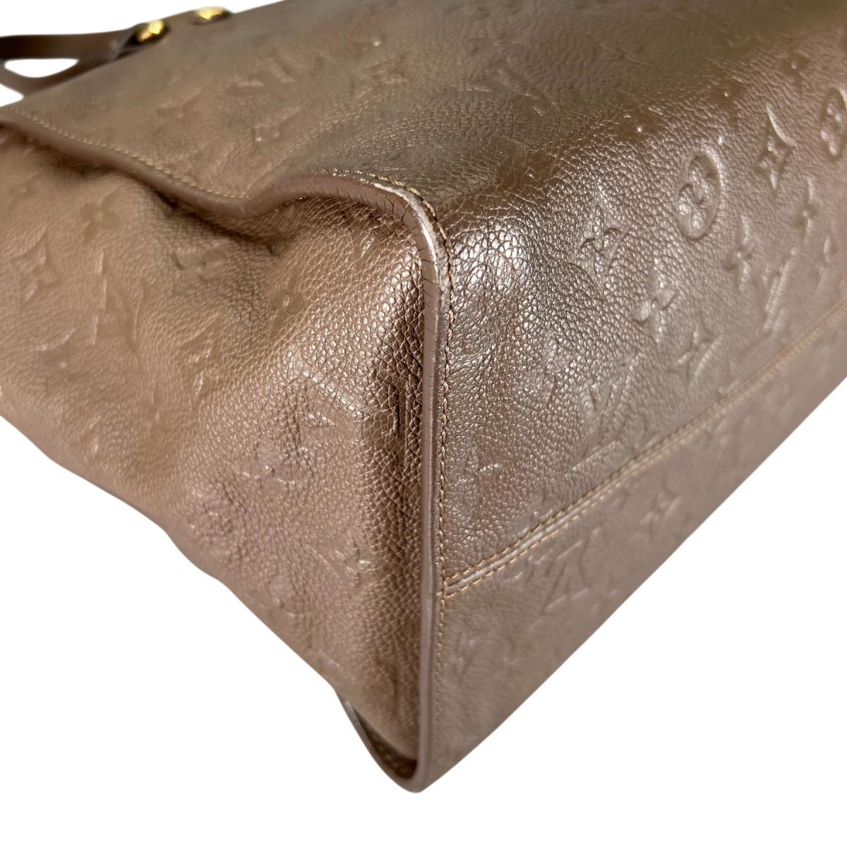 ルイヴィトン LOUIS VUITTON トートバッグ
 2wayバッグ アンプラント ルミニューズPM モノグラムアンプラント M93409 ブラウン LV
 【SS】
 【中古】