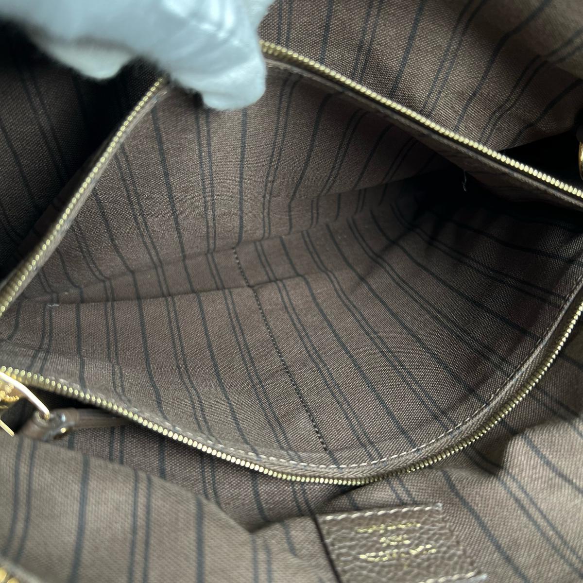 ルイヴィトン LOUIS VUITTON トートバッグ
 2wayバッグ アンプラント ルミニューズPM モノグラムアンプラント M93409 ブラウン LV
 【SS】
 【中古】