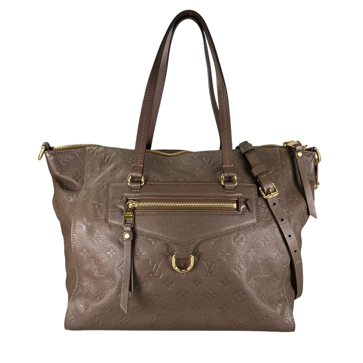 ルイヴィトン LOUIS VUITTON トートバッグ
 2wayバッグ アンプラント ルミニューズPM モノグラムアンプラント M93409 ブラウン LV
 【SS】
 【中古】