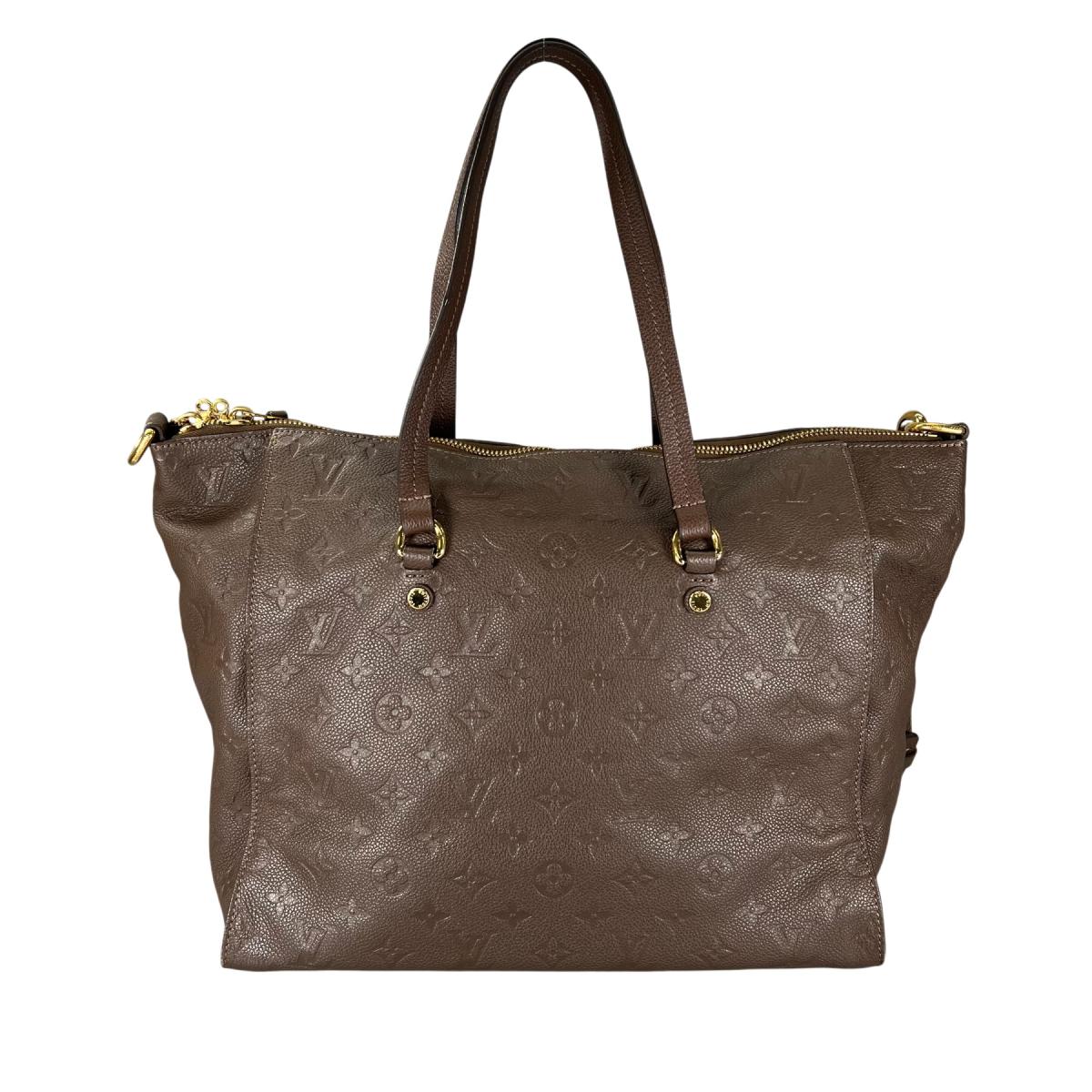 ルイヴィトン LOUIS VUITTON トートバッグ
 2wayバッグ アンプラント ルミニューズPM モノグラムアンプラント M93409 ブラウン LV
 【SS】
 【中古】