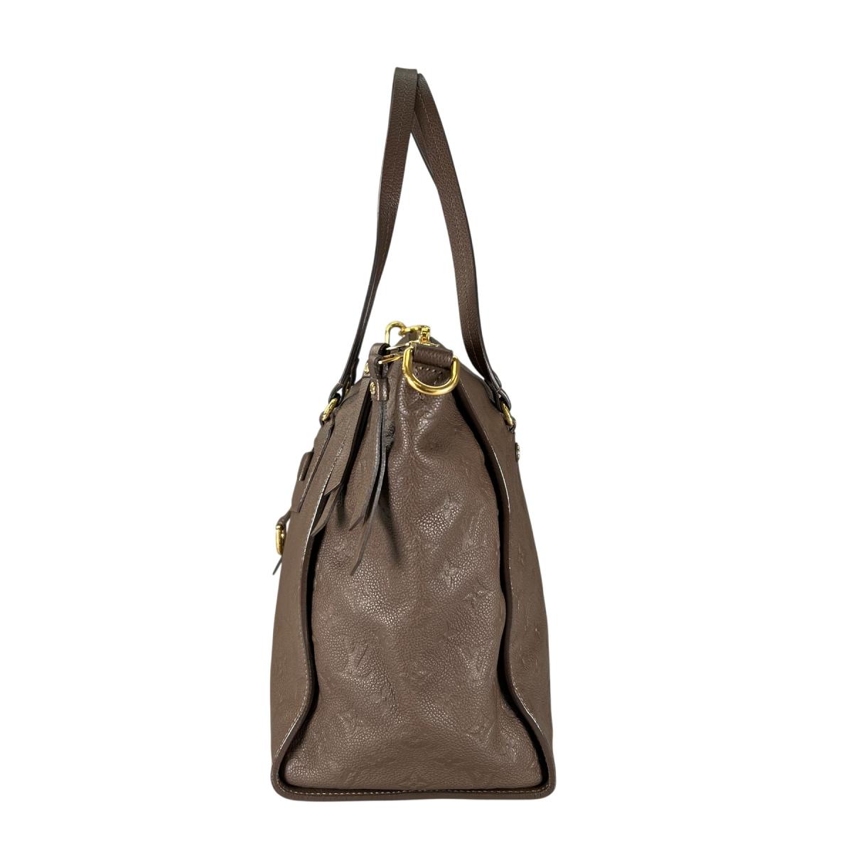 ルイヴィトン LOUIS VUITTON トートバッグ
 2wayバッグ アンプラント ルミニューズPM モノグラムアンプラント M93409 ブラウン LV
 【SS】
 【中古】