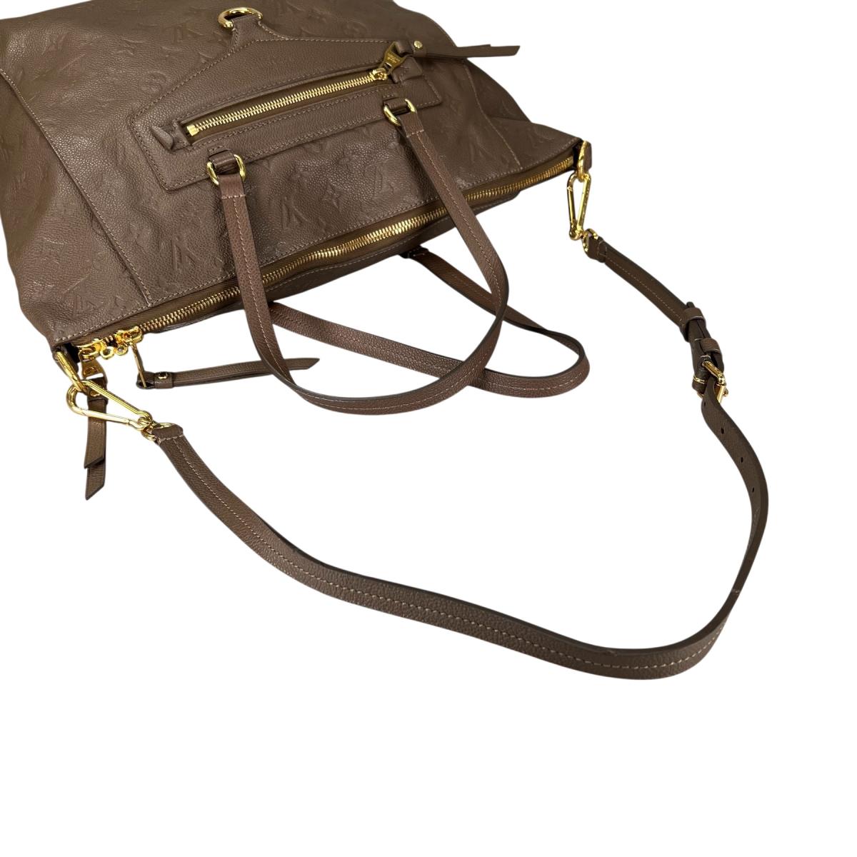 ルイヴィトン LOUIS VUITTON トートバッグ
 2wayバッグ アンプラント ルミニューズPM モノグラムアンプラント M93409 ブラウン LV
 【SS】
 【中古】