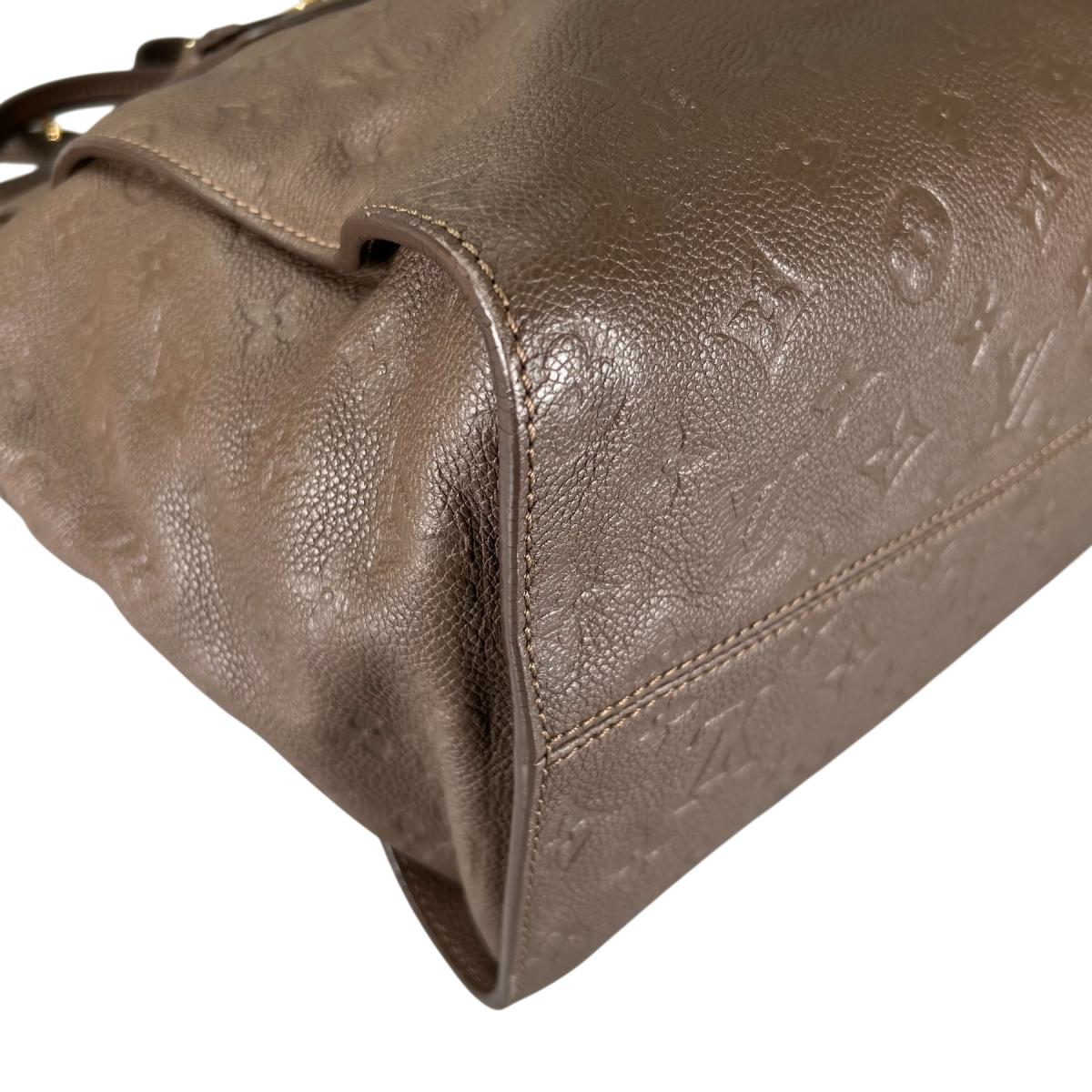 ルイヴィトン LOUIS VUITTON トートバッグ
 2wayバッグ アンプラント ルミニューズPM モノグラムアンプラント M93409 ブラウン LV
 【SS】
 【中古】