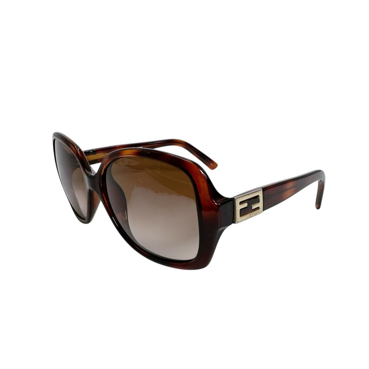 フェンディ FENDI サングラス
 サングラス 56□15 238 FS5227 プラスチック FS5227 ブラウン 【SS】
 【中古】