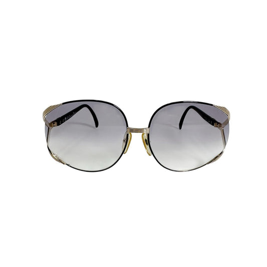 クリスチャンディオール Christian Dior サングラス
 サングラス 49 2250 プラスチック 2250 ブラック×ゴールド 【SS】
 【中古】