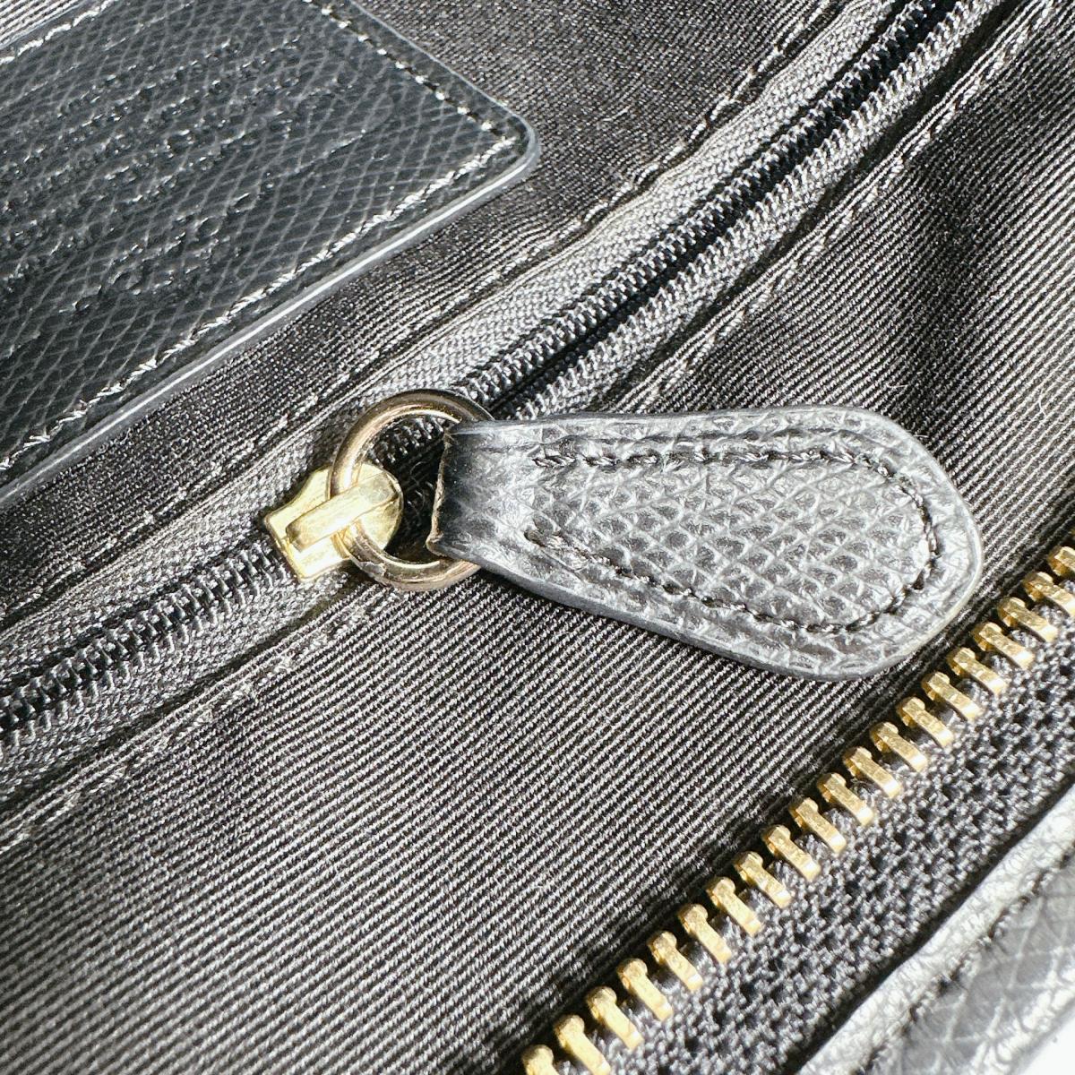 コーチ COACH トートバッグ
 ショルダーバッグ レザ－ ギャラリートート レザー ブラウン 【SS】
 【中古】