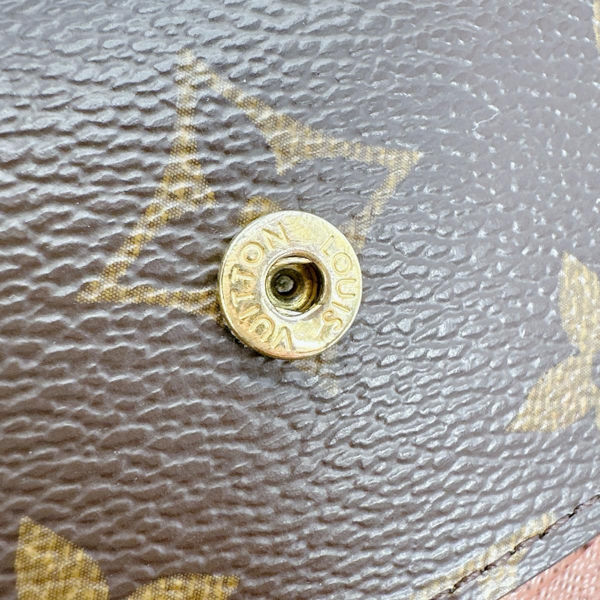 ルイヴィトン LOUIS VUITTON キーケース
 6本用キーケース モノグラム ミュルティクレ6 モノグラムキャンバス M62630 ブラウン LV
 【SS】
 【中古】