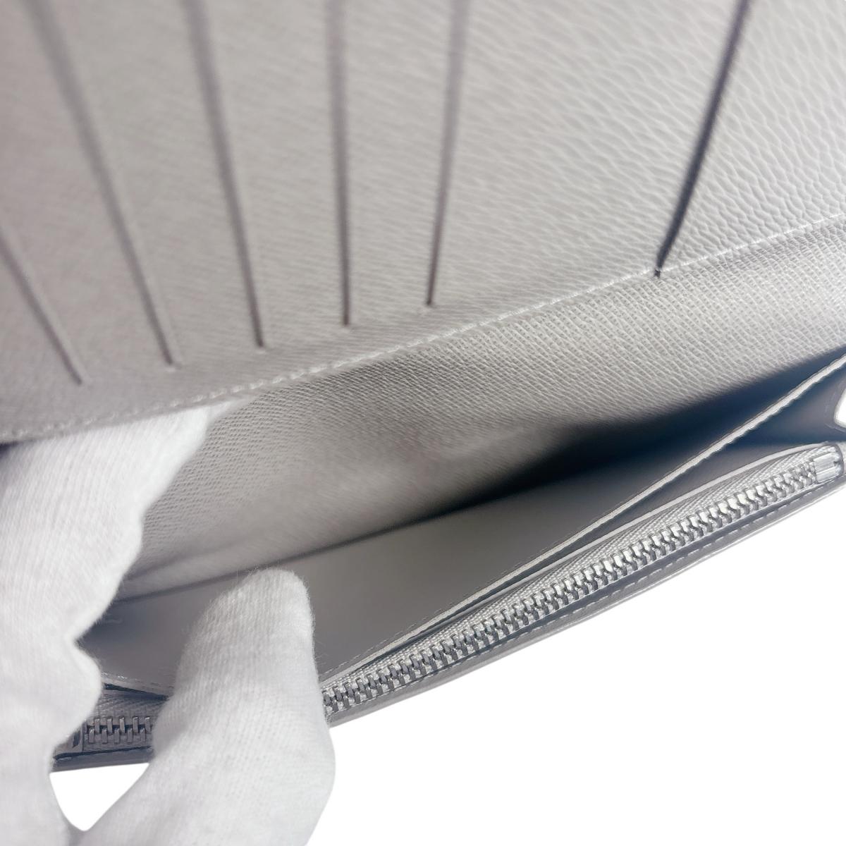 ルイヴィトン LOUIS VUITTON 長財布
 二つ折り長財布 タイガ ポルトフォイユ・ブラザ タイガ M30557 ブラック×グレー LV
 【SS】
 【中古】