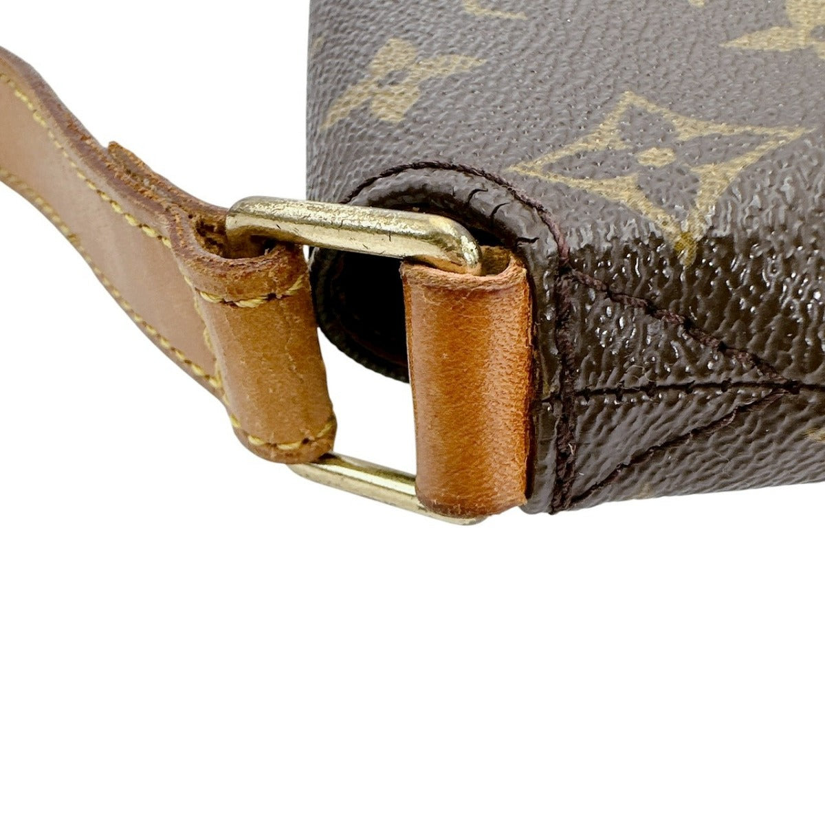 ルイヴィトン LOUIS VUITTON ショルダーバッグ
 斜め掛けショルダー モノグラム ミュゼット モノグラムキャンバス M51256 ブラウン LV
 【SS】
 【中古】