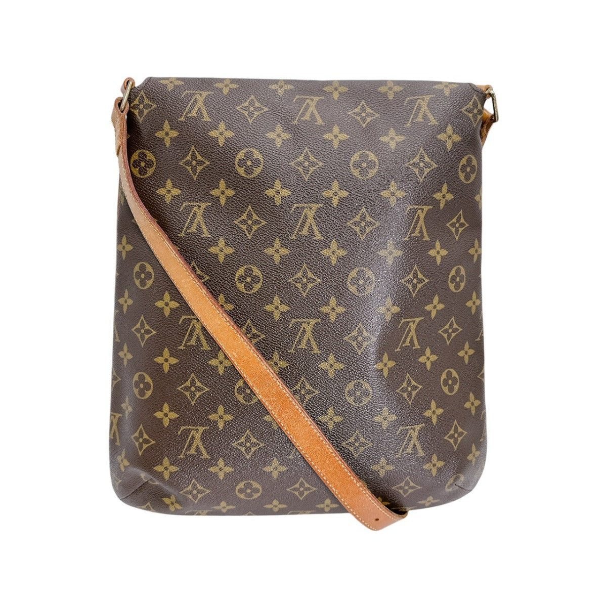 ルイヴィトン LOUIS VUITTON ショルダーバッグ
 斜め掛けショルダー モノグラム ミュゼット モノグラムキャンバス M51256 ブラウン LV
 【SS】
 【中古】
