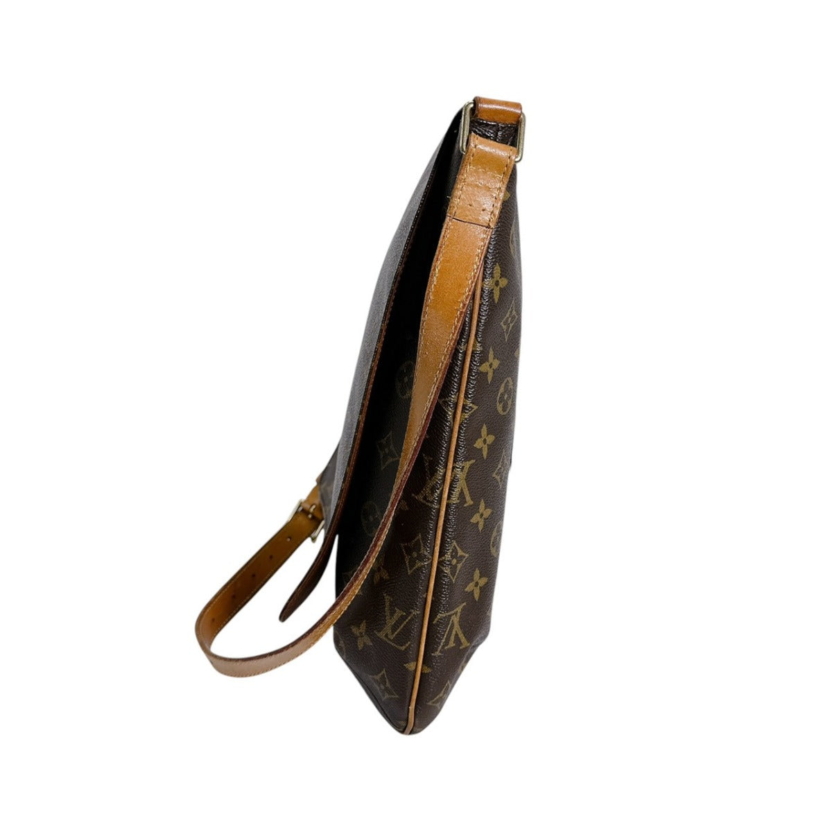 ルイヴィトン LOUIS VUITTON ショルダーバッグ
 斜め掛けショルダー モノグラム ミュゼット モノグラムキャンバス M51256 ブラウン LV
 【SS】
 【中古】