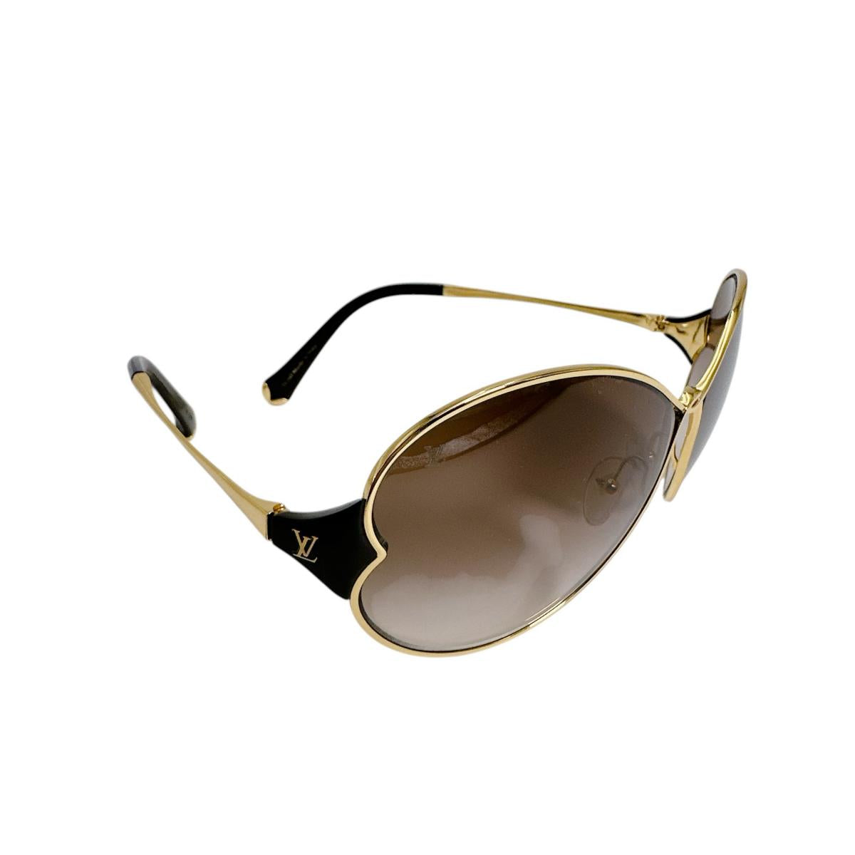 ルイヴィトン LOUIS VUITTON サングラス
 サングラス 62□15 リリーストラス Not specified（指定なし） Z0262U ゴールド LV
 【SS】
 【中古】