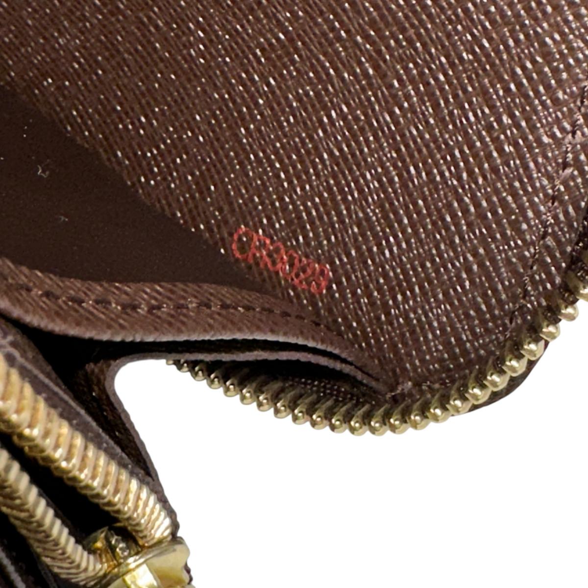 ルイヴィトン LOUIS VUITTON 長財布
 ラウンドファスナー ダミエ ジッピーウォレット ダミエキャンバス N60015 エベヌ LV
 【SS】
 【中古】
