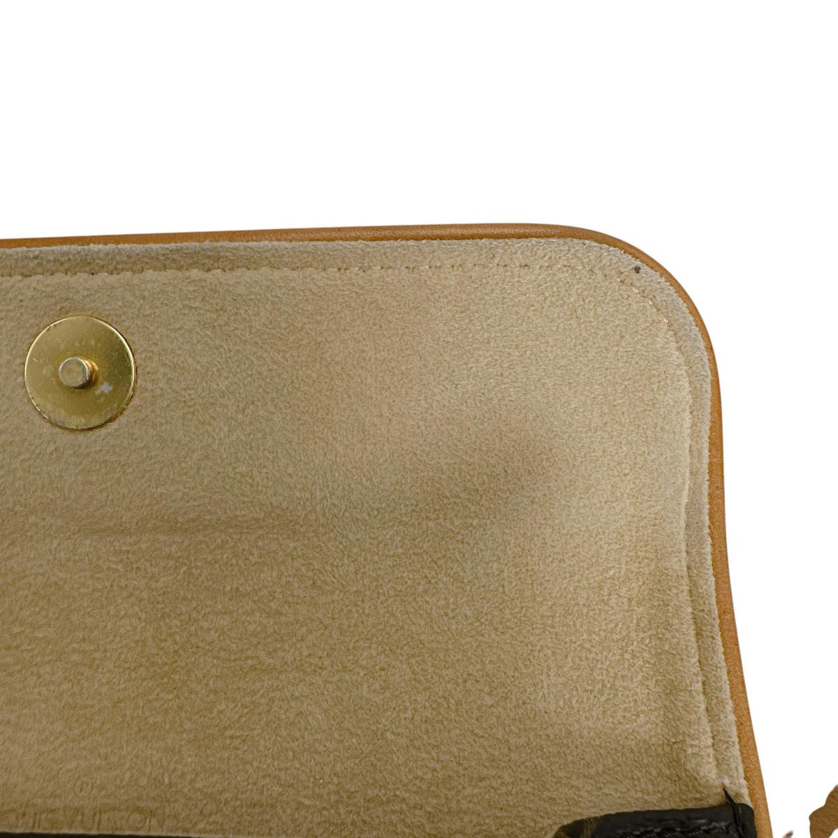 ルイヴィトン LOUIS VUITTON ウエストバッグ
 ポシェット モノグラム フロランティーヌ モノグラムキャンバス M51855 ブラウン LV
 【中古】