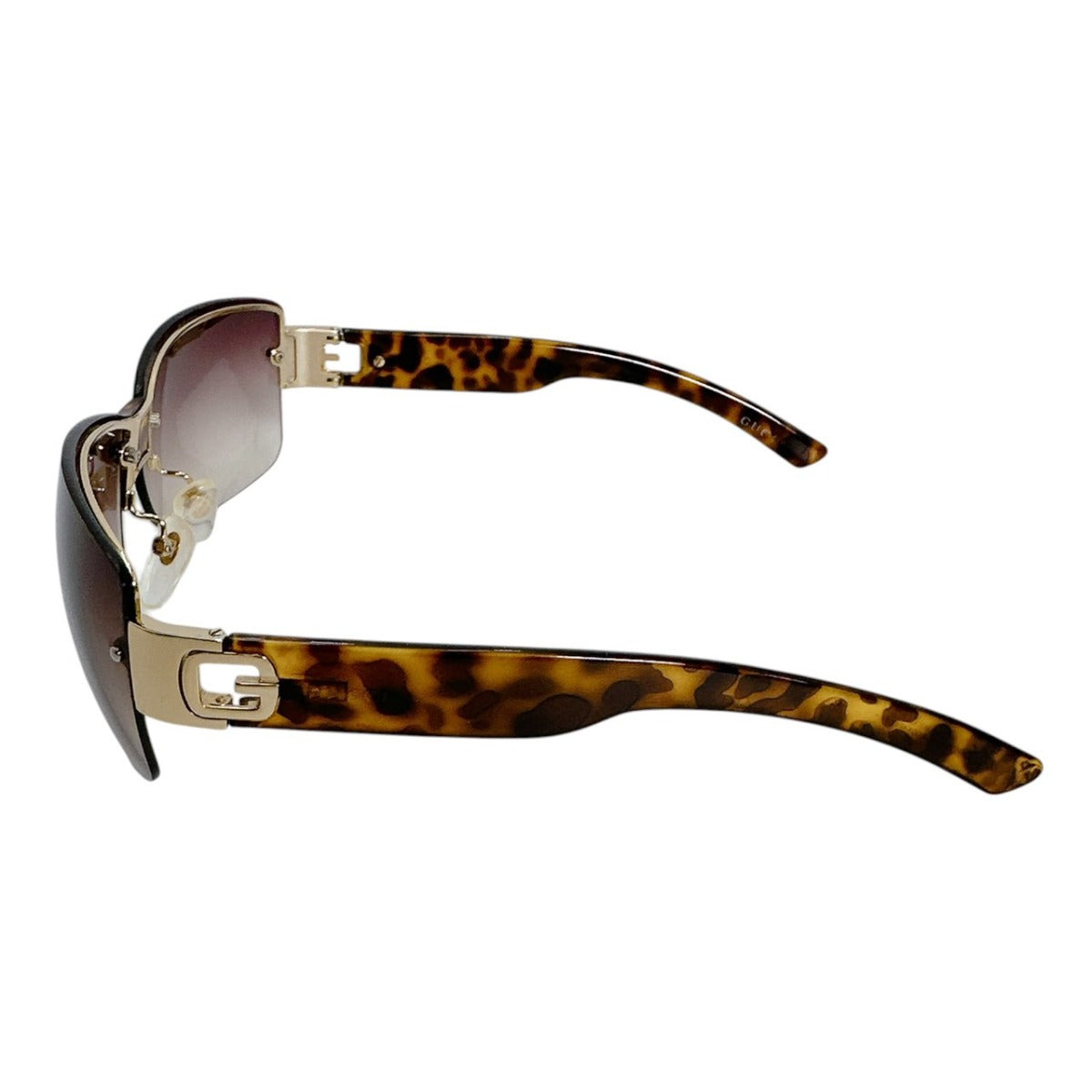 グッチ GUCCI サングラス
 グラデーションレンズ 66□10 115 J5GQX プラスチック GG2803/F/S ブラウン 【SS】
 【中古】