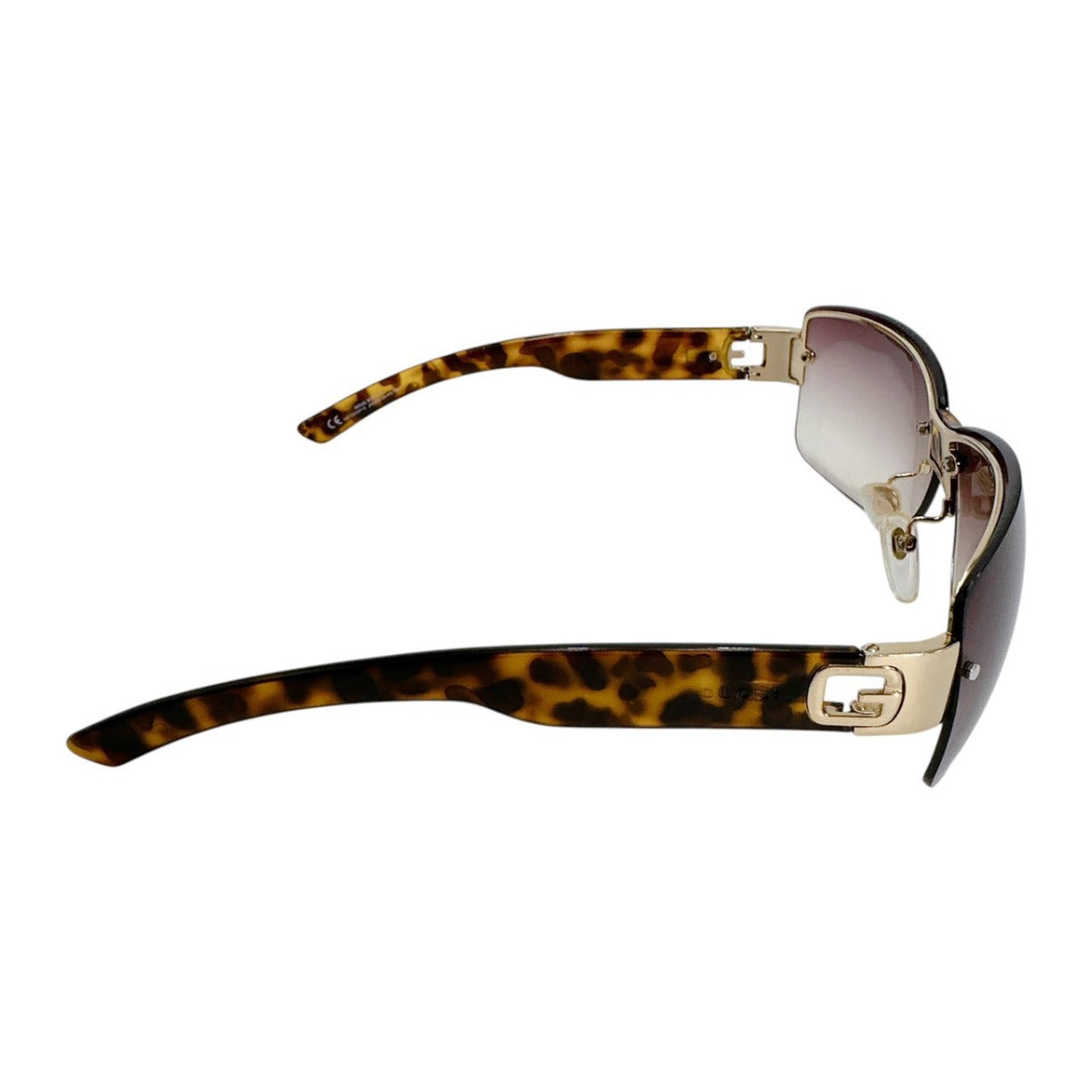 グッチ GUCCI サングラス
 グラデーションレンズ 66□10 115 J5GQX プラスチック GG2803/F/S ブラウン 【SS】
 【中古】