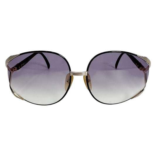 クリスチャンディオール Christian Dior サングラス
 サングラス 63□17 120 2250　48 プラスチック ブラック×ゴールド 【SS】
 【中古】